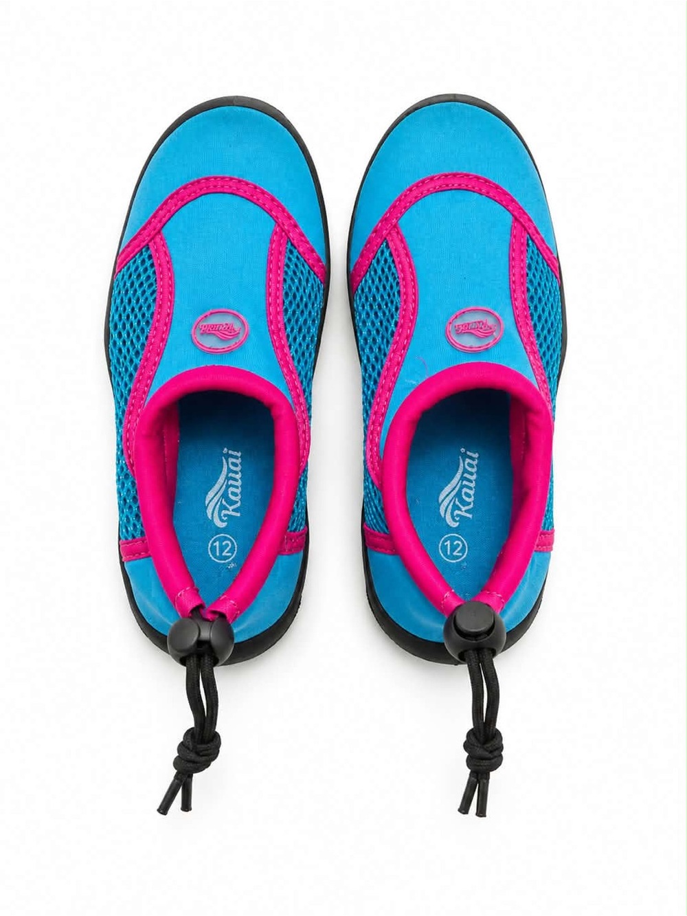 4/$20➡️ Kamik Kids Aqua Shoes Teal & Hot Pink – Size 12 Girls EUC